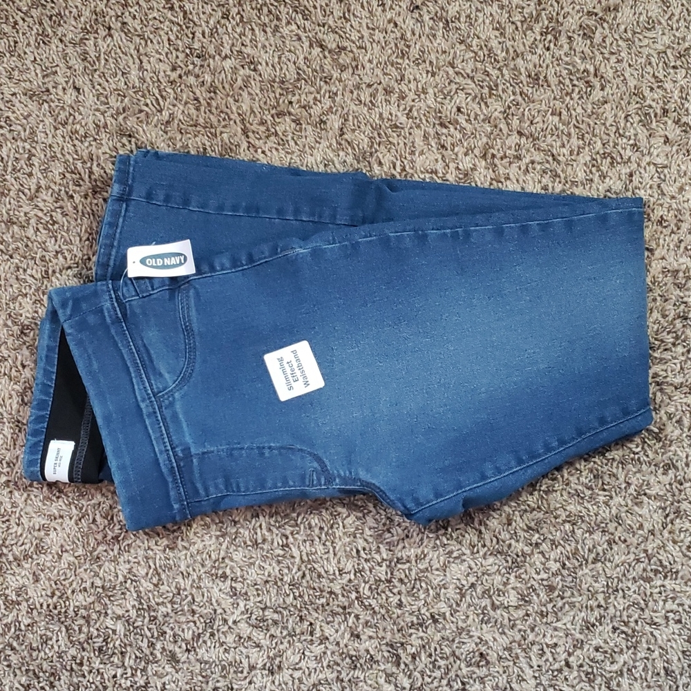 Old Navy Mid Rise Super Skinny Jeggings